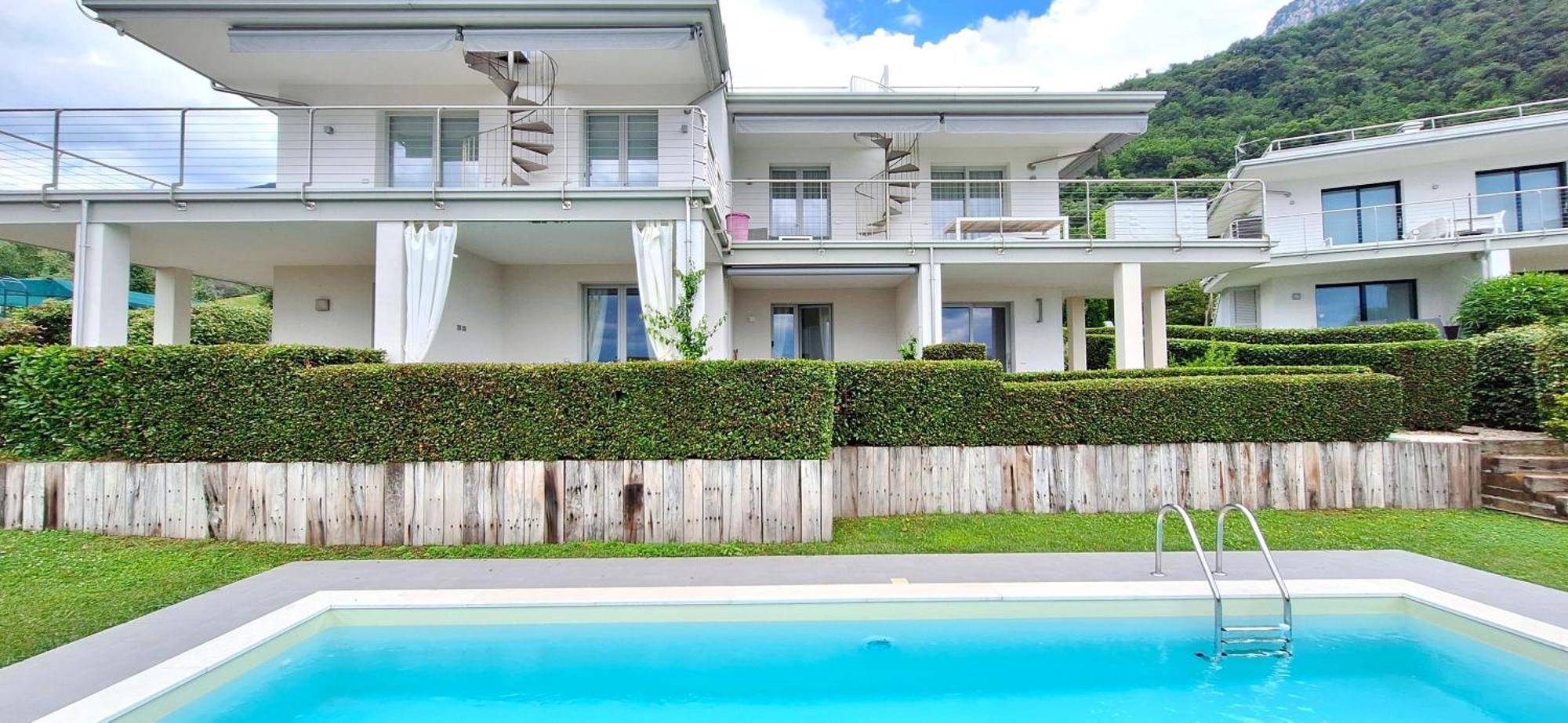 Residence Olivi - Panorama Lake View, Pool, Terrace, Garden, Wifi Тосколано-Мадерно Экстерьер фото